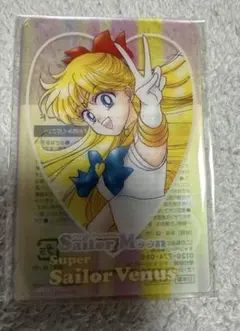 セーラームーン明治きのこの山たけのこの里オリジナルクリアカードセーラーヴィーナス