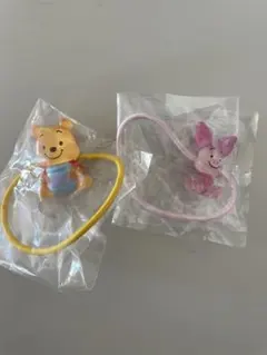 ディズニー Twinkle ゴム プーさん ピグレット