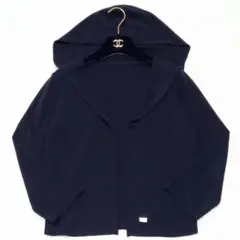 美品✨5.7万 FOXEY カーディガンリラックスフーディ サイズ40 ブラック