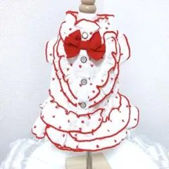 ene☆ハートいっぱい❤︎ビンテージ レトロフリル ワンピース❤︎ サイズ1