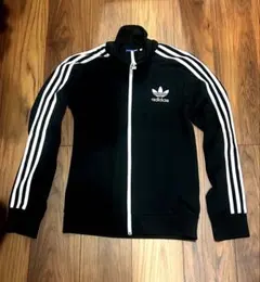 【美品】アディダスオリジナルス ホワイトジップ トラックジャケット