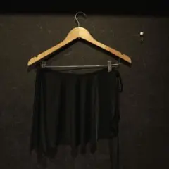 バレエ　巻きスカート　シルク素材