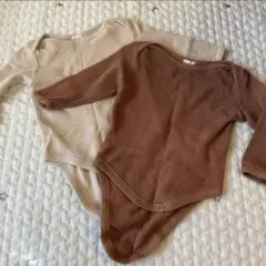 monbebeロンパース２枚セット