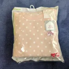 ディズニー 水玉模様 フリースパジャマ 90　ミニー　新品未使用　女の子