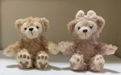 【Disney】ディズニー　ダッフィー　シェリーメイ ぬいぐるみストラップ