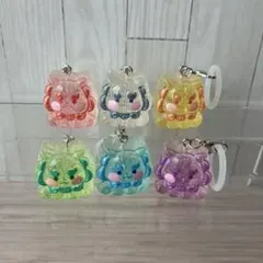めじるしアクセサリー シーサー 6種セット　しーさーワンポイントチャーム