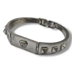 激レア ヴェルサーチ サスペンダー メデューサ グレカ柄 VERSACE 黒