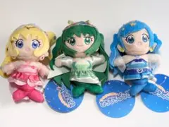 マーメイドメロディー ぴちぴちピッチ ぬいぐるみマスコット 3種 新品