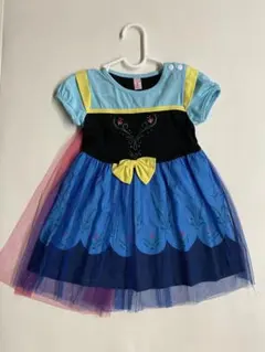 アナと雪の女王　アナ　プリンセスドレス 90cm