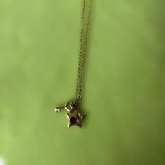 星と鍵のネックレス　ヴィンテージ