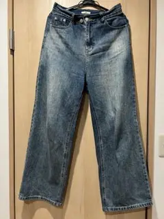 mystic ミスティック　ワイドパンツ　デニムパンツ　ワイドレッグデニムパンツ