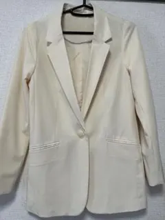GU ジャケット 白 Ꮇ レディース