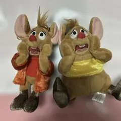 ディズニーストア　シンデレラ　ガス　ジャック　ぬいぐるみ　キーチェーン