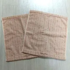 コムサ・デ・モード☆タオルハンカチ✨未使用品✨2枚セット