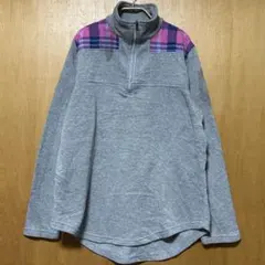 mia & tess スウェットジャケット 【Mサイズ】肩異素材トレーナー