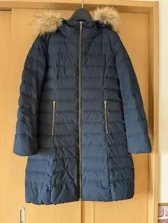 ecrufil フード付きダウンコート