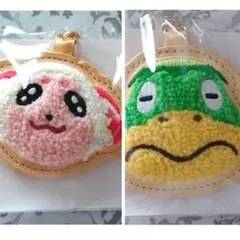 匿名配送 どうぶつの森 さがら刺繍キーホルダー ニンテンドーストア 限定のサムネイル