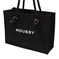 MOUSSY ブラック トートバッグ