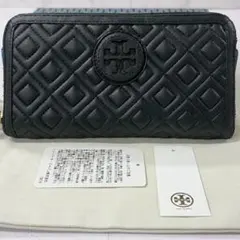 新品同様‼️ 現行 トリーバーチ 財布 長財布 キルティング ラウンド