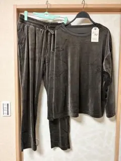 しまむら Raf Raf ベロア上下2点セット 長袖Tシャツ&パンツ 3Lサイズ