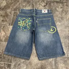 肉*が様 Crazy boy デニムショートパンツ