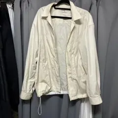 ​【名作】ユニクロ +J スーピマコットンオーバーサイズシャツブルゾン L