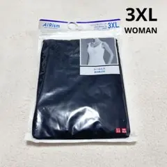 ユニクロ　エアリズム　シームレス タンクトップ 3XL ブラック