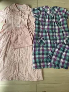 【まとめ売り】マタニティ産後の半袖パジャマ2セット