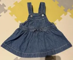GAP デニム ジャンバースカート 3-6ヵ月