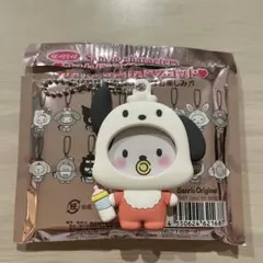 サンリオ　フォトバッジ付きマスコット　ベビーシリーズ　ポチャッコ