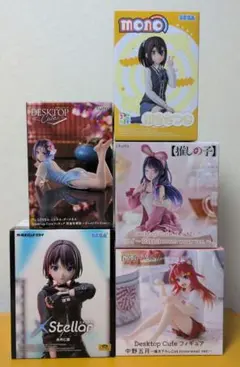 プライズフィギュア　まとめ売り　セット売り　5体セット　美少女フィギュア