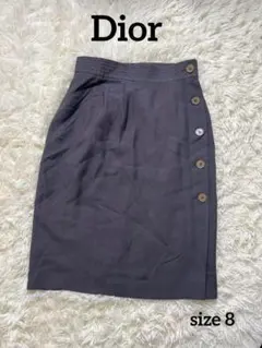 インナータグ欠品 Christian Dior ディオール 巻きスカート