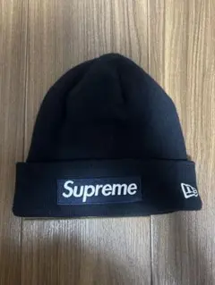 【美品】Supreme New Era Box Logo ビーニ