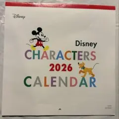 ディズニーDisney 三菱UFJ銀行 カレンダー2026