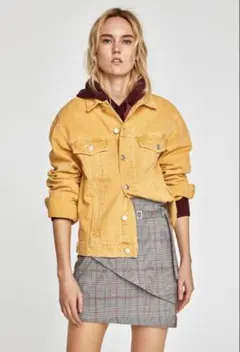 新品☆ZARA ザラ アシンメトリーレイヤードスカート S