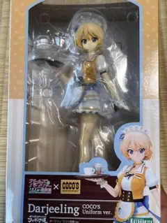 ガルパン×COCO'S ダージリン フィギュア　おまけ付き 制服姿が可愛すぎる！『ガルパン』×ファミレス「ココス」が