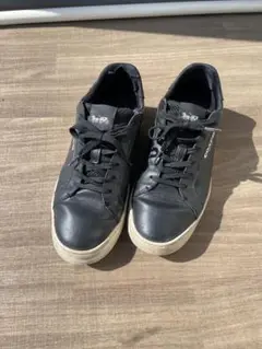 COACH ブラック ローカットスニーカー　9D