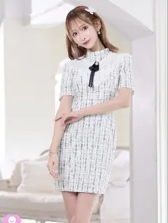 dazzy キャバドレス 白