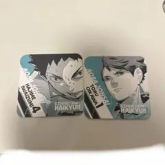 ハイキュー展 アートコースター 及川徹 岩泉一 ハイキュー 及川徹 岩泉一 コースター - メルカリ