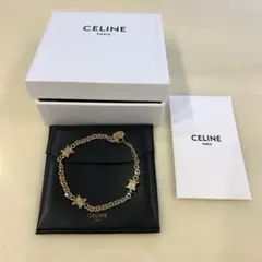 CELINE セリーヌ　ブレスレット トリオンフ マカダム ゴールドのサムネイル