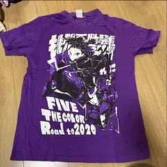 ニューダンガンロンパV3 王馬小吉 リッスンフレーバー Tシャツ 紫 