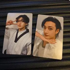 スキズStraykidsバンチャンKARMA HMV特典トレカB ラキドロC2枚