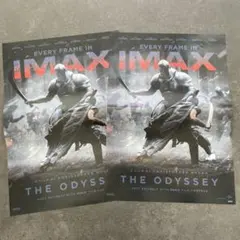 【２枚セット】入場特典！オデュッセイア　IMAX 映画ポスター
