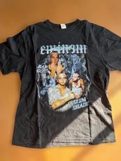 Eminem エミネム ペンピク風 ラップT プリント黒 Tシャツ 2XL - メルカリ Eminem エミネム ペンピク風 ラップT プリント黒 ロンT 3XL