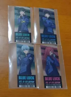 【非売品】ブルーロック糸師凛 氷織羊 千切豹馬 烏旅人 チケット風カード