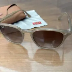 Ray-Banレイバン サングラスRB4258Fベージュ アジアンフィット 韓国