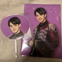 Travis Japan 宮近海斗 ミニうちわ&クリアファイル