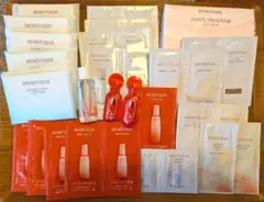 ベネフィークスキンケア サンプル30個　コットン24枚付き