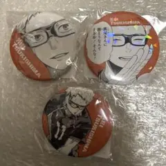 月島蛍　ハイキュー　オールスター缶バッジ　ゴミ捨て場の決戦　限定　受注