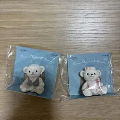 置物 ベア　カップル　結婚式　ウェディング　ウェルカムボード　新品未使用　セットのサムネイル